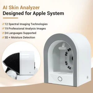 Newest Upgrade Portable Skin Analyzer Facial Analysis Machine Designed for Apple System 24 Languages