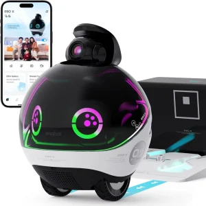 Next Gen GPT 4o Home Robot EBO X AI Camera with 4K Fall Alert Voice Control Smart Pet & Family Companion