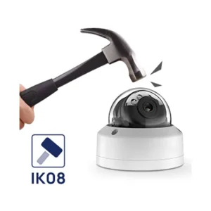 Night Vision Dome CCTV 4MP 5MP Two Way Audio Human Vehicle Detection Smart Hybrid Light CMOS IP67 Full Color Indoor