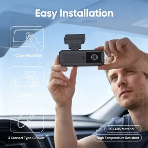 Night Vision Wi Fi Time lapse Recording Dual Lens A5B5 Parking Monitoring Video Recorder G senso 4k Car Dash Camera