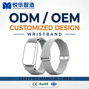 Nylon Adjustable Soft Elastic Sport Watch Strap for Smart Fitness Bracelet Customizable Length & Size