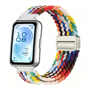 Nylon Watchband for Huawei Band 11 11Pro Straps Magnetic Buckle Adjustable Elastic Return Wristband Sport Smart Band Bracelet