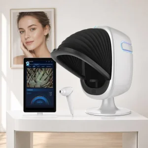 O1 Pro AI Skin & Scalp Analyzer Machine 17 Indicators Multispectral Facial Skin Scanner for Beauty Salon Clinic