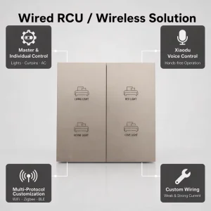 OCY Suitable for Southeast Asian Countries Socket Light Switch Touch Hotel Room Management System Intelligent Hotel Switch