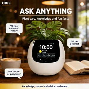 ODIS Plant Health Monitor Smart Device for Home Hydroponics WiFi Real Time Data