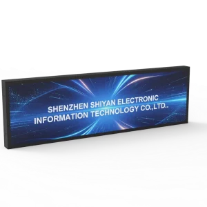 ODM 24 Inch Ultra-Wide Stretched Bar LCD Display WIFI Strip Screen for AI Unmanned Vending Machine & Smart Retail Kiosk