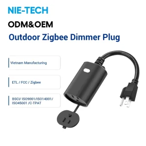 ODM Custom Zigbee 3.0 Outdoor Smart Dimmer For North America Market 400W US Standard Heavy Duty Smart Lighting