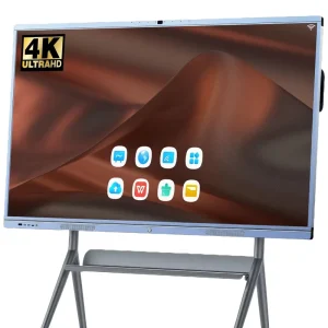 ODM Digital Whiteboard 4K Display 55 65 75 86 Inch Interactive Flat Panel Multi Touch Screen Smart Board Android 14 Ai Assistant