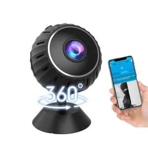 ODM OEM 1080P Smart Mini WiFi Security Camera 360° View Wireless Cam with Night Vision & Remote View