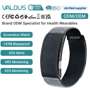 ODM OEM Low Moq Smart Health Non Screen Fitness Tracker Screenless Sports Heart Rate Smartwatch Bracelet