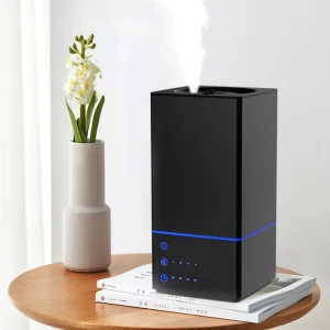 ODM OEM Professional 4L Touch Control Led Light Automatic Smart Cool Warm Mist UV Ultrasonic Air Humidifier