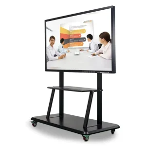 OEM 110″ 4K LCD LED Flat Panel Smart Digital Display Interactive Whiteboard Electronic White Black Board for School Educational