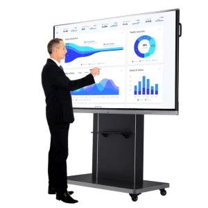 OEM 65 75 86 Inch 2K 4K Infrared Touch Screen Monitor Display Smart Board Interactive Whiteboard Interactive Boards for Schools