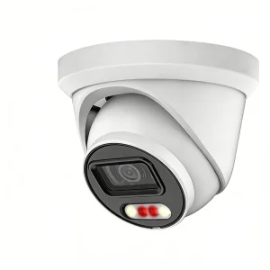 OEM 8MP 4K CMOS Sensor Mini Security Camera with Two Way Audio Full Color Night Vision POE IP66 Built In Siren