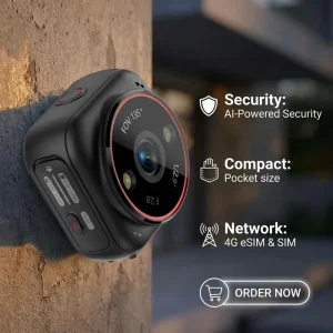 OEM AI Pocket Camera 4G LTE Cellular Portable AOV Camera Wireless Outdoor Motion Detection Two Way Audio Night Vision