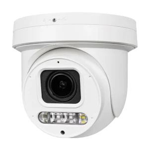 OEM Brand Dual Light Turret PTZ Camera 5X auto zoom 2.7 13.5MM 25fps 6MP POE Network Camera 2 ways audio SD slot Smart Detection