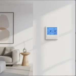OEM Central Air Conditioning Thermostat Smart Water Air Conditioner LCD Wired Controller Three-Speed Switch Fan Coil Unit Panel