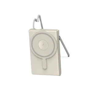 OEM Custom KH36 10000mAh Magnetic Wireless Power Bank with Built in Cable and Zinc Alloy Finishing