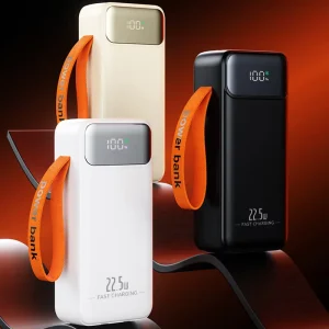 OEM Custom Logo Laptop Mobile Phone Power Bank 30000mah Large Capacity Digital Display Powerbank for Smart Phone