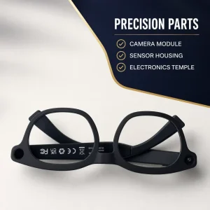 OEM Custom Multi Cavity Precision Injection Mold for AI Smart Glasses Camera Housing Mold