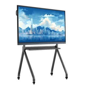 OEM Factory 75 86 98 110 Inch 4K Interactive Smart Boards for Education School Meeting Room Multi-touch 20 Points Interactive