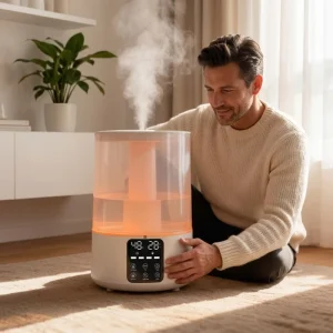 OEM Factory Smart 5L Electric Ultrasonic Humidifier Aromatherapy Color Changing LED Light Low Noise Corrosion-Resistant Hotel