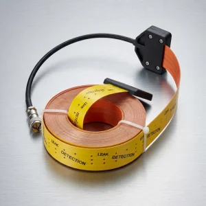 OEM Four Core Flat Positioning Leak Detection Cable Adhesive Leak Detector Anti corrosion Chemical Leak Alarm Sensor