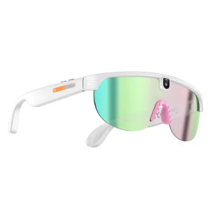 OEM G5 Men’s Sports Smart Sunglasses with 1200P 8MP Camera 30H Music 3 in 1 Lenses AI Translation Cycling
