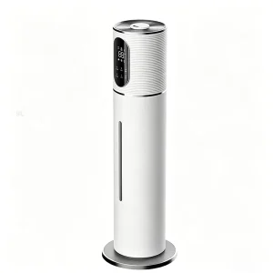 OEM Humidifier Ultrasonic Atomizing Mist Plastic Cylindrical Silent Anti-dry Burn Home Office Top Fill Smart Auto Mist Purifier