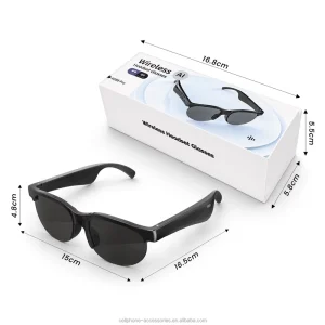 OEM Logo Price Voice Wake up Wireless Open Ear Sports Eyeglasses Overseas Exchange Business Trip Smart Translation Glasses