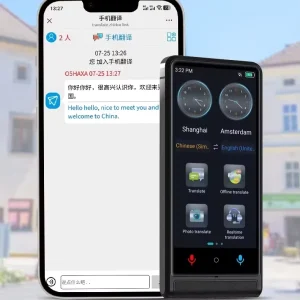 OEM M13 Intelligent Offline Polish Ukrainian Turkish Czech Russian with Voice Real time Smart Voice Translator Device