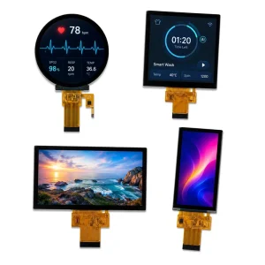 OEM ODM 1.6 1.68 1.69 1.77 Inch High Brightness Touch LCD Module for Smart Watch IoT Device With Fast Sample Support