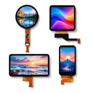 Stable Supply 1.6 1.68 1.69 1.77 Inch Full Color TFT LCD Module for Smart Watch IoT Device With Fast Sample Support OEM ODM