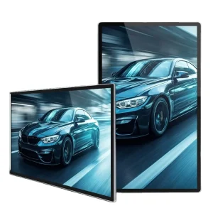 OEM ODM 32 98 Inch Indoor Business Digital Poster 4K Animation Metal Frame Android OS Built in CMS Display Mall Showroom 4S