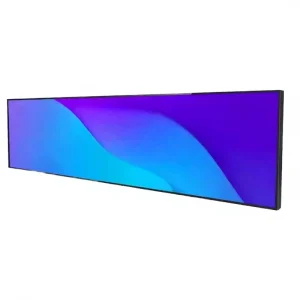 OEM ODM 700 Nits High Brightness Panel Stretched Bar LCD Monitor for Elevator Advertising with WiFi Ethernet Connectivity