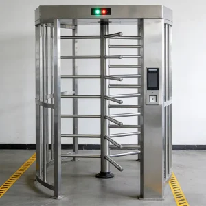 OEM/ODM 90 Degree Double Passage Turnstile Customizable Access Modules Supported Full Height Turnstile Gate
