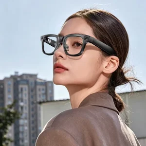 OEM ODM AI Smart Glasses 20MP Camera Real Time Translation WiFi6 Voice Assistant Object Recognition Wearable Smart Headset