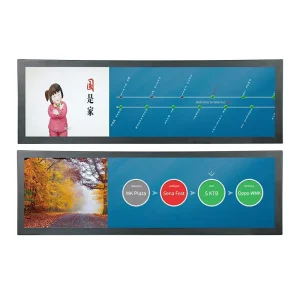 OEM ODM Bus Destination Sign LCD Digital Screen Passenger Information & Route Advertising Display Smart Bus Electronic Signage