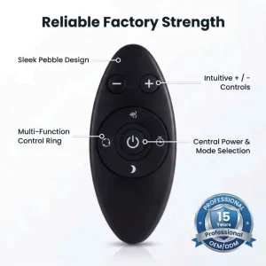 OEM ODM Fixed Code 20m IR Remote Controller for Cooling Fan & Fan Lamp with Custom Logo PCB Design