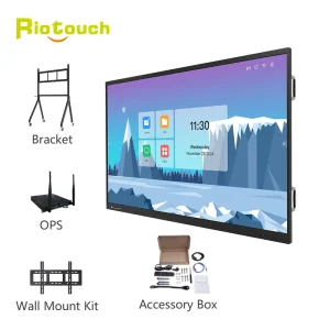 OEM/ODM Interactive Board Touch Screen Panel for Meeting Teaching Support Logo Smart Board for Teaching