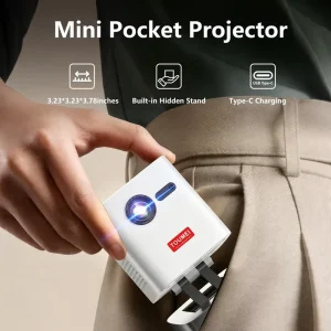 OEM ODM Projector Service WiFi HDMI USB Android Built in Battery Pocketable Mini Projectors Projector Supplier