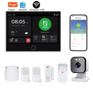 OEM ODM Surveillance Security Camera Alarm System for Home Smart Home Products Alarm Security Camera System