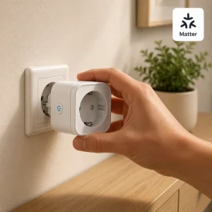 OEM ODM Tuya Matter Over Wi-Fi EU Type F Socket with 16A 3680W Energy Monitoring Remote Control Timer Smart Plug Socket