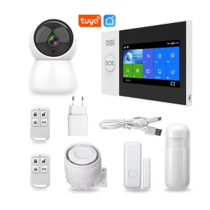 OEM ODM Tuya Smart Wifi App Camera Video Surveillance Gsm Security House Alarm Sysetm Home Security Alarm System