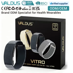 ODM VITRO Screenless Health Activity Smart Band Fitness Tracker Band Bracelet Heart Rate Tracker Wristband Blood Bracelet