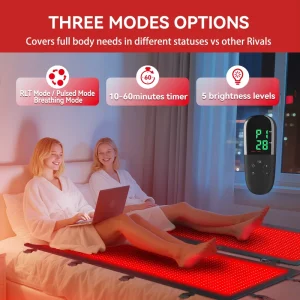 OEM Red Light Therapy Sleeping Bag Red Light Therapy Mat Massage Infrared Mat Leg Back Yoga Pads
