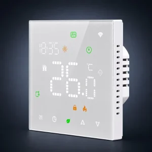 OEM Smart WiFi Floor Heating Thermostat Tuya Zigbee for Electric Underfloor Heating 16A Touch Screen Temperature Controller