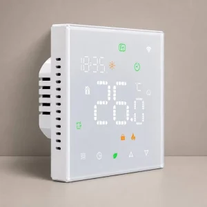 OEM Smart WiFi Floor Heating Thermostat Tuya Zigbee for Electric Underfloor Heating 16A Touch Screen Temperature Controller