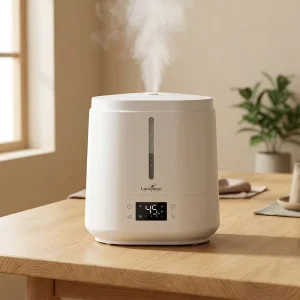 OEM Top Fill Ultrasonic Humidifier Cool Mist Bedroom Baby Large Rooms Plants Smart Humidity Control Humidifier with Night Light