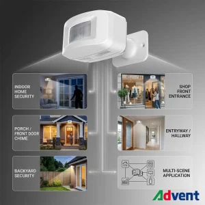 OEM Tuya Smart Security Alarm System with ABS Material Portable Wireless Window Alarms